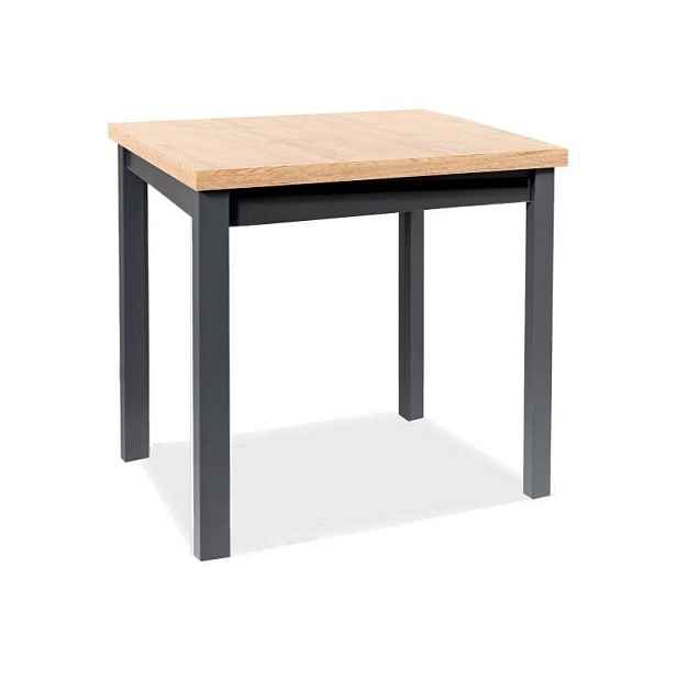Signal Jídelní stůl Adam 90 cm dub artisan/černý