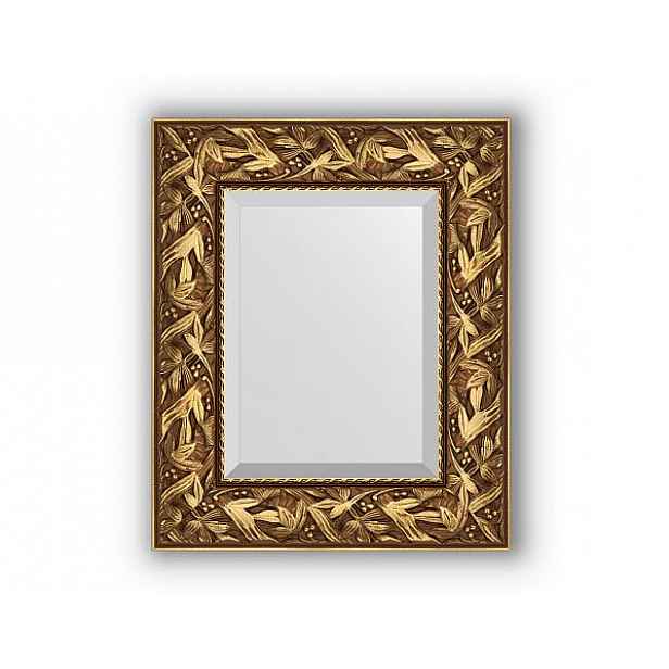 Zrcadlo s fazetou ve zlatém rámu, byzantský ornament