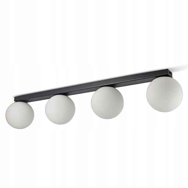 Stropní Svítidlo Lustr Stropní Svítidlo Full Globe Glass 561-B4 G9 Bílé Led koule