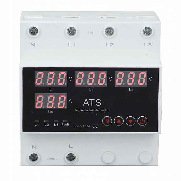 Automatický přepínač napájení Ats 63A 3F 220V