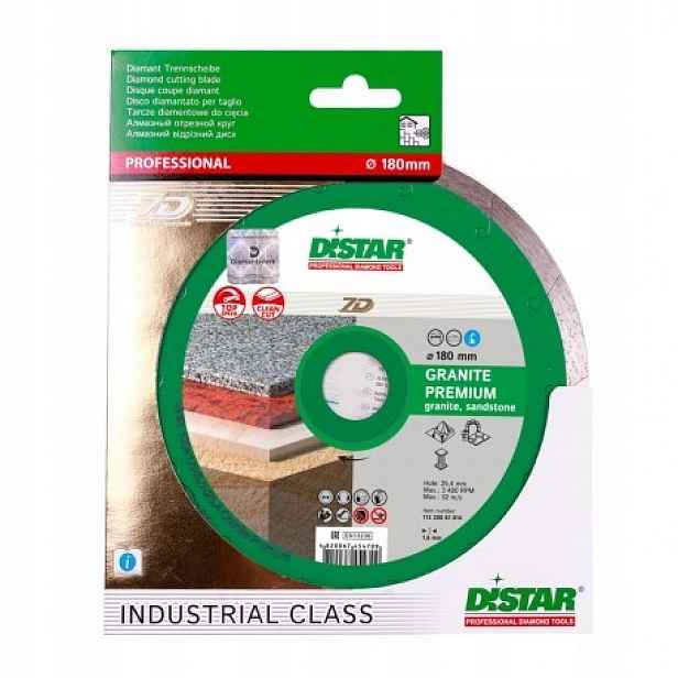 Distar Diamantový řezný kotouč 1A1R 230 Granite Premium
