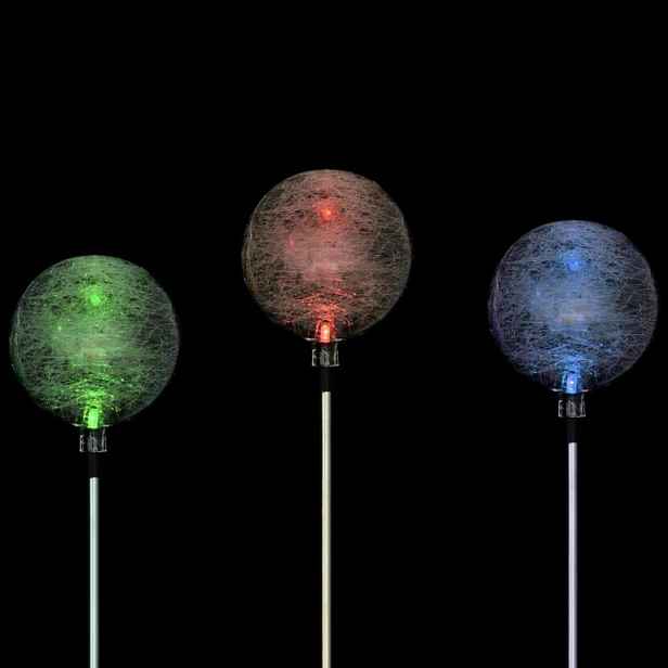 Garthen 306 Zahradní LED solární lampa  skleněné koule se změnou barvy