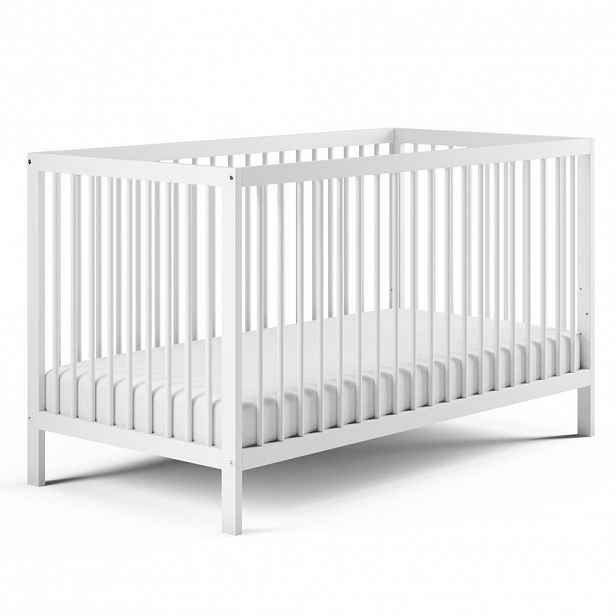 Kids Collective DĚTSKÁ POSTÝLKA 70x140 cm v bílé barvě