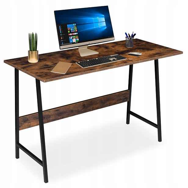 Počítačový loftový stůl Grenen Rustic