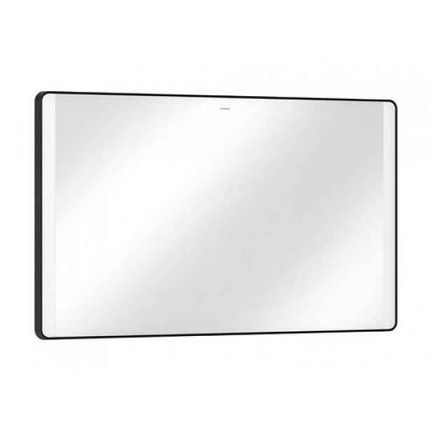 Led zrcadlo s infračerveným senzorem Hansgrohe Xarita Lite Q 120x70 cm černá matná 54978670