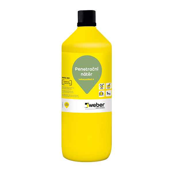Penetrace akrylátová weberpodklad A 1 kg
