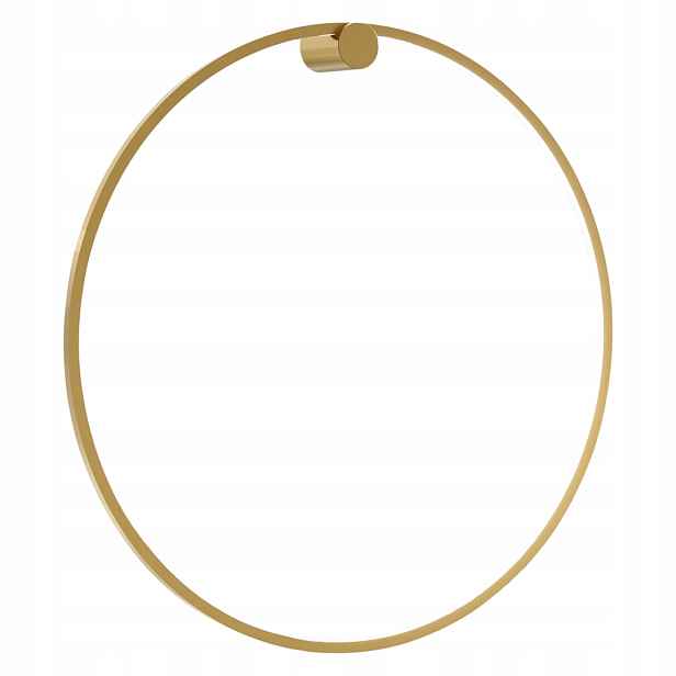 Koupelnové nástěnné svítidlo Milagro Saturno Led 46W zlaté Ø80 cm