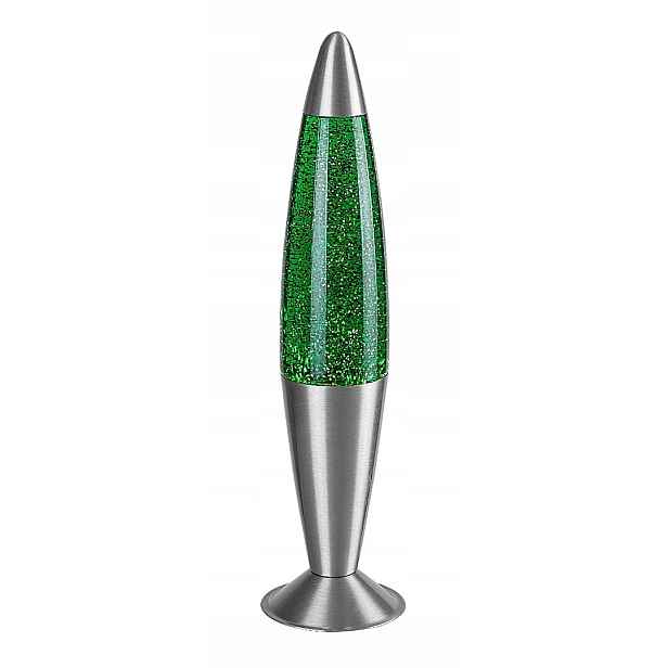 noční dekorativní lávová stolní lampa se třpytkami se třpytkami 40 cm Rabalux