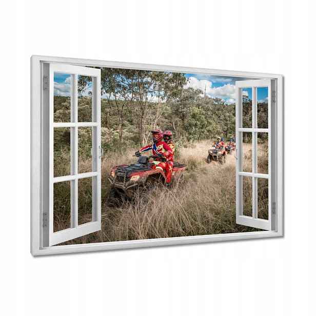 Obrazy 120x80 Quad Čtyři kolečka Terén