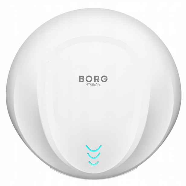 Automatický vysoušeč rukou 950 W Borg Sirkel Abs Bílý, sušení 10 sekund