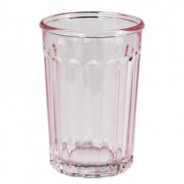 Butlers BARETTO Sklenice na vodu 500 ml - růžová