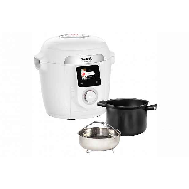 Multifunkční elektrický tlakový hrnec Tefal Cook4me CY9621F2 Bílá
