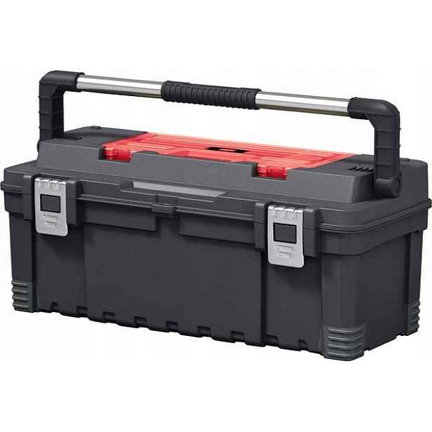Skříňka na nářadí Keter 26" Hawk 66x28,7x26,6 cm s organizérem, černá