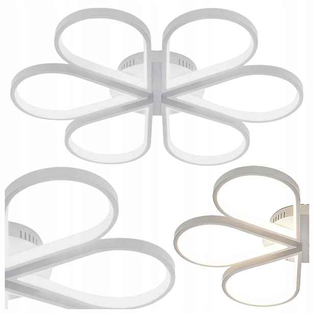 Stropní Svítidlo Stropní Svítidlo Velva Light Prestige Elegantní Stylová Bílá Led Cct