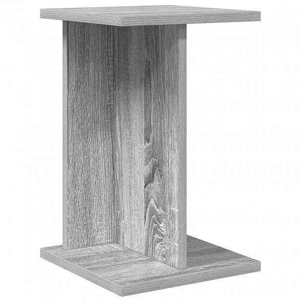 vidaXL Stojan na rostliny Šedý Sonoma 25 x 25,5 x 40,5 cm