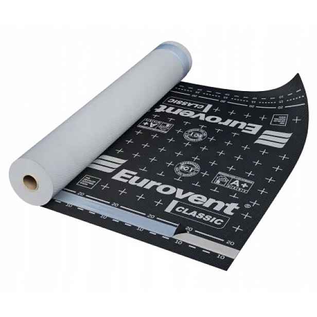 Membrána Na Střechu Eurovent Classic 120 g S Lepicími Páskami SK2