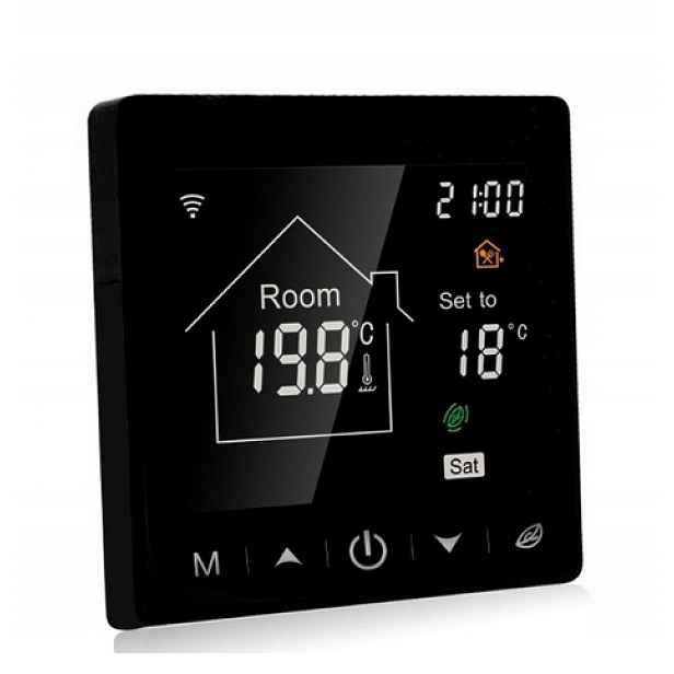 Pokojový termostat digitální LCD regulátor 16A Wifi