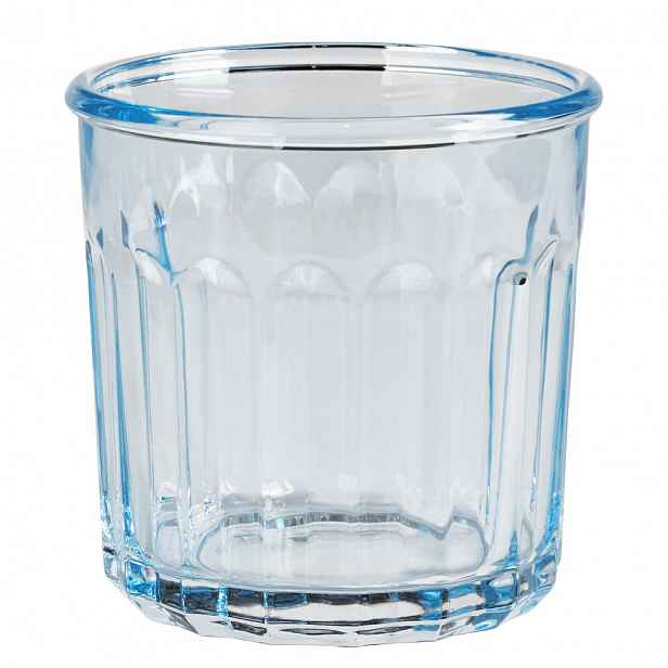 Butlers BARETTO Sklenice na vodu 380 ml - modrá