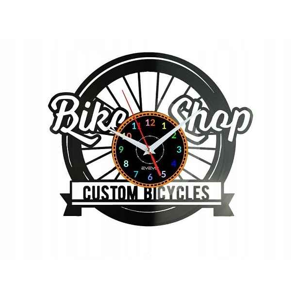 Cyklistický obchod Nápad na Dárek Nástěnná Dekorace z vinylové desky