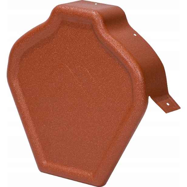 Ploché zakončení Budmat Zp-lux pro Gs-lux D-matt Plus 8004 cihlová barva