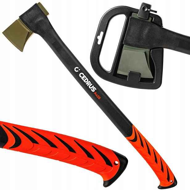 Štípací Sekera Na Dřevo Cedrus AX20 1600G 72 CM