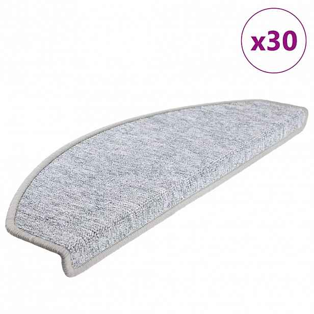vidaXL Samolepicí schodové rohože 30 ks 65 x 24 x 4 cm Non-Slip