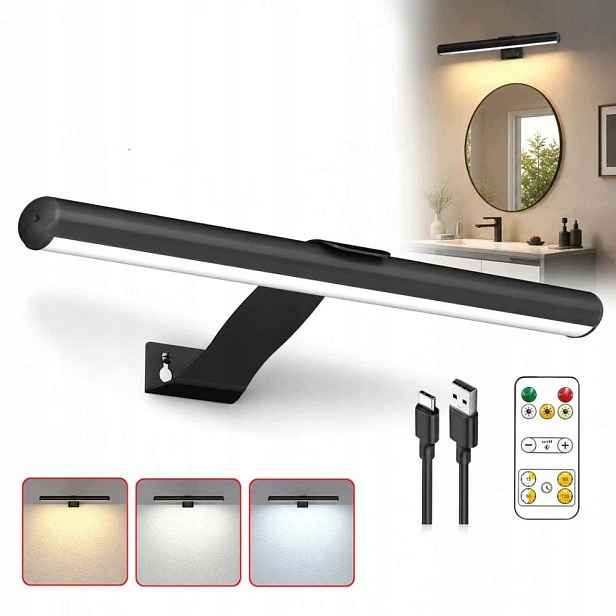 Bezdrátová malířská Led lampa s akumulátorovým magnetickým nástěnným svítidlem 4000 mAh