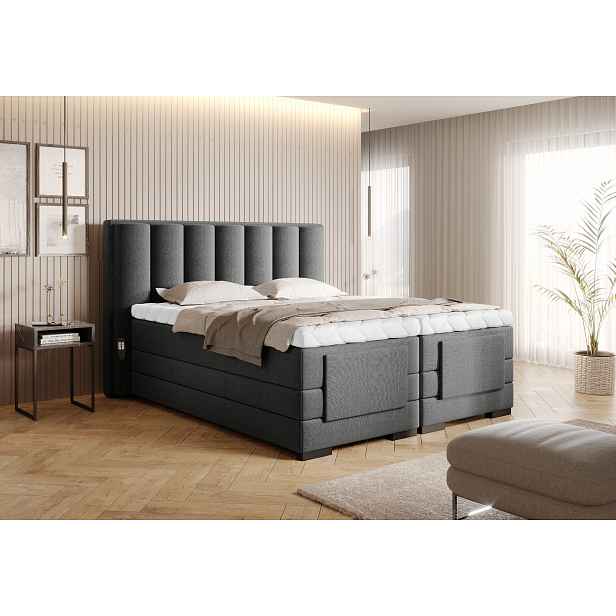 Boxspring Veros Rozměr: 160 x 200 cm, látka: Flores 4
