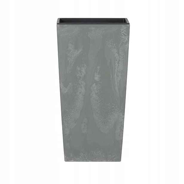 Květináč plast Urbi Prosperplast 32,5x32,5x61 cm Beton šedý