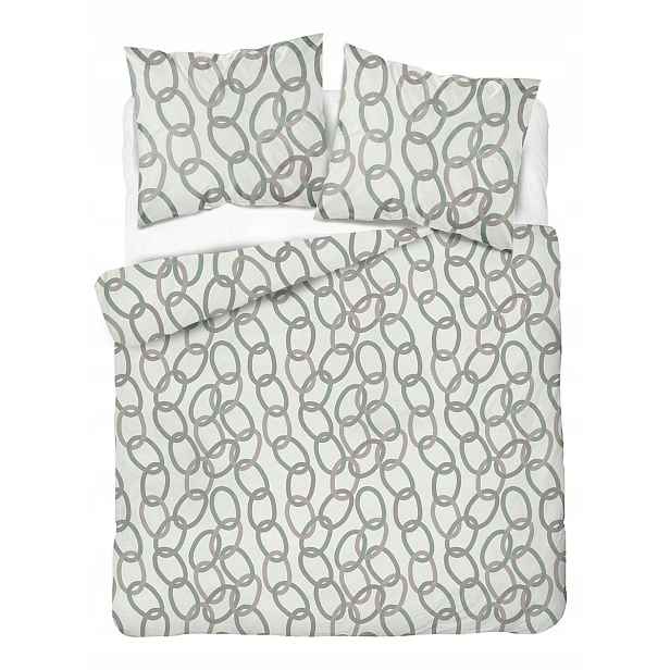 Povlečení 220x200 béžové s řetězy Home Satin