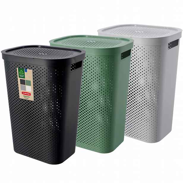 Curver Koše Na Prádlo S Víkem 3x60L