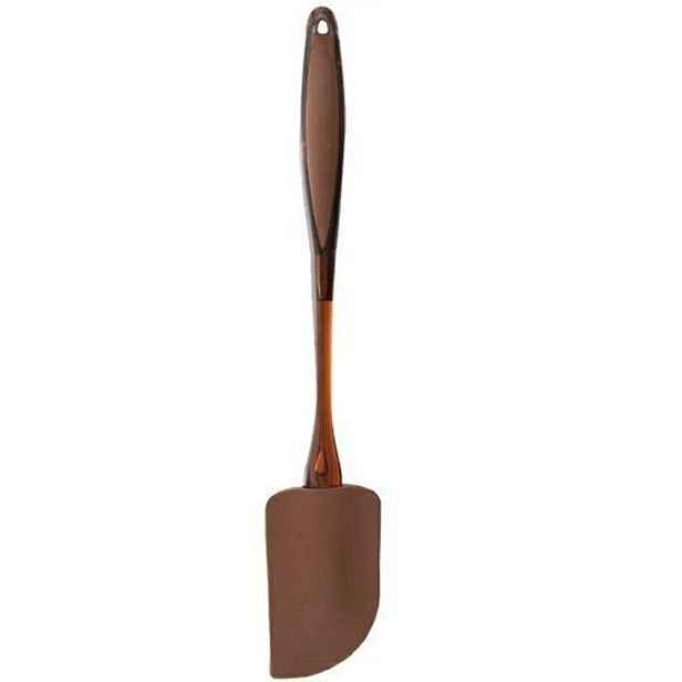 stěrka 29,5cm hnědá, silikon/plast