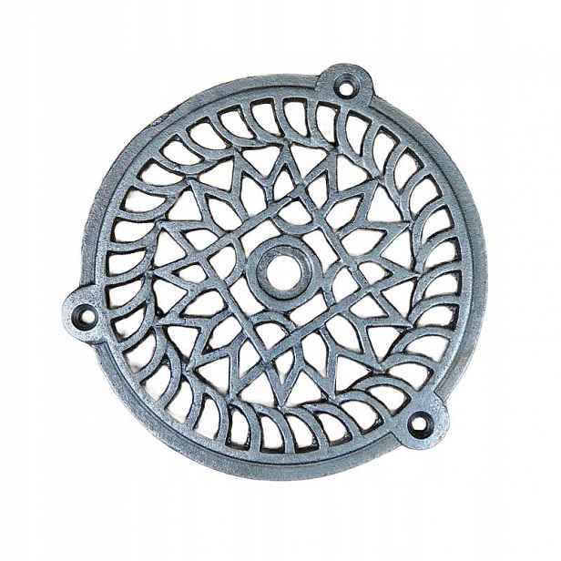 Ventilační litinová mřížka Kulatá 200 mm