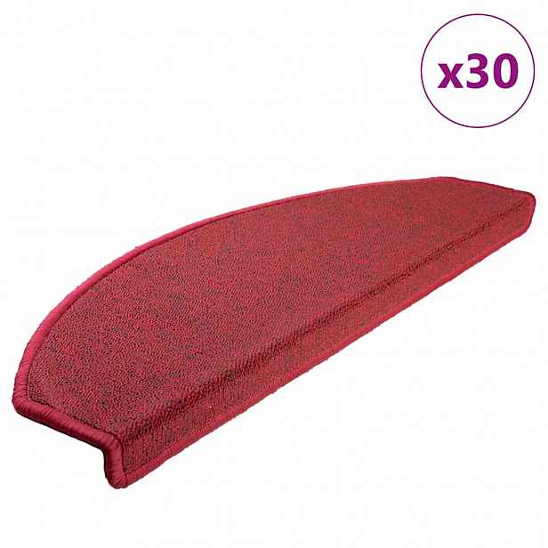 vidaXL Samolepicí schodové rohože 30 ks 65 x 24 x 4 cm Non-Slip