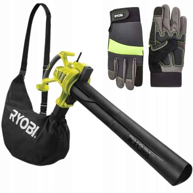 Fukar/vysavač Ryobi RBV3000CSV zahradní rukavice Power