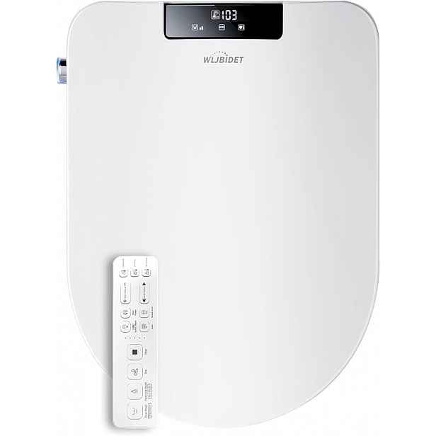 Inteligentní Wc sedátko, prodloužený bidet, LCD, vyhřívaný, dálkové ovládání, písmeno U