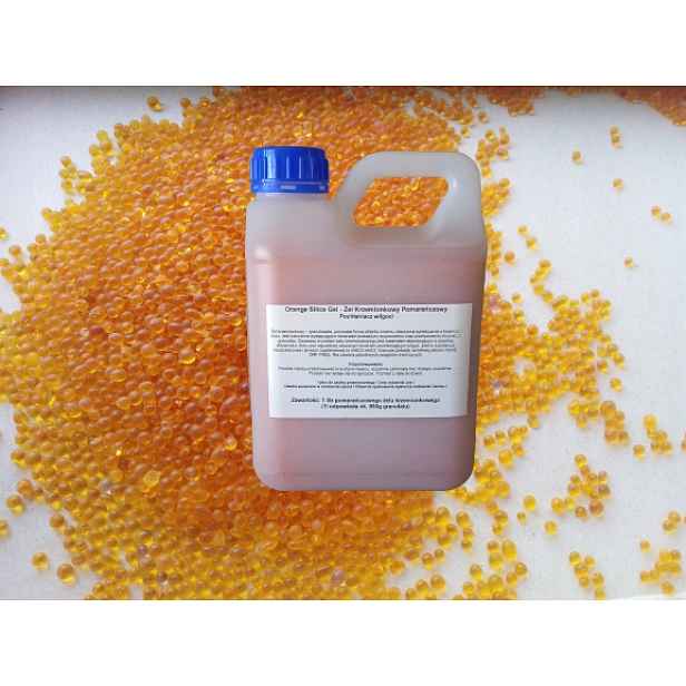 Orange Silica Gel 5L Oranžový Gel Pohlcovač vlhkosti