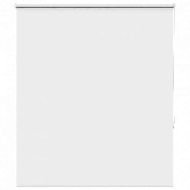 vidaXL Roleta zatemňovací bílá 135x150cm šířka látky 131,6cm polyester