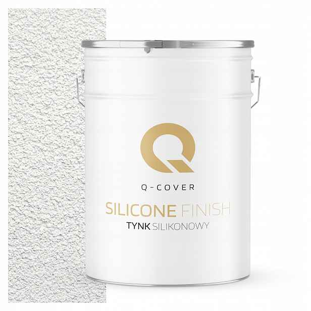 Silikonová Fasádní Omítka Bílá Teplá 25 Kg Beránek Granulace 1.0 mm F101