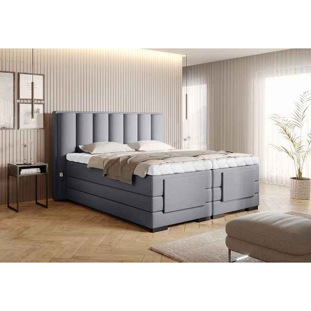 Boxspring Veros Rozměr: 140 x 200 cm, látka: Poco 4
