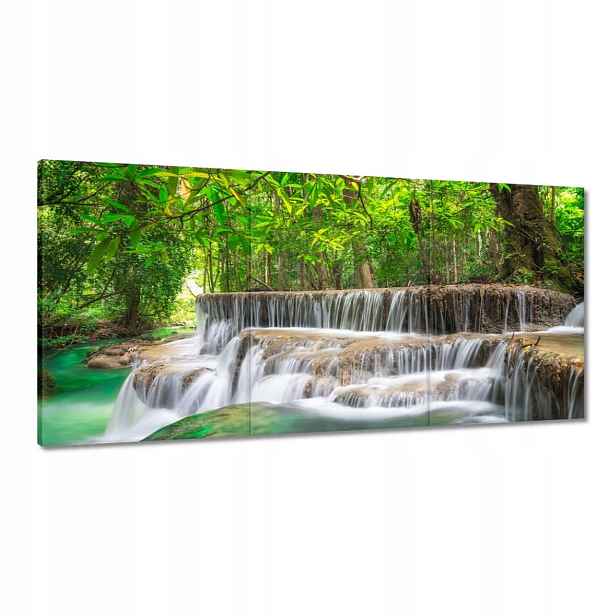 Obrazy 120x60 Vodopád Kaskáda Asie