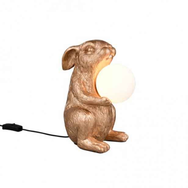 Reality Rabbit stolní lampa zlatá r56511079 RER56511079