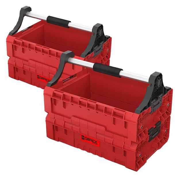 Qbrick System Pro Modular Tray koš červený box na nářadí 18 l x2