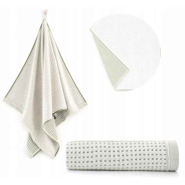 Ručník 70x140 industriální styl Oslo zelený