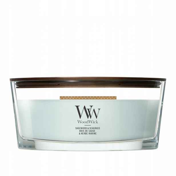 WoodWick Sea Spray – vonná svíčka elipsa 453 g