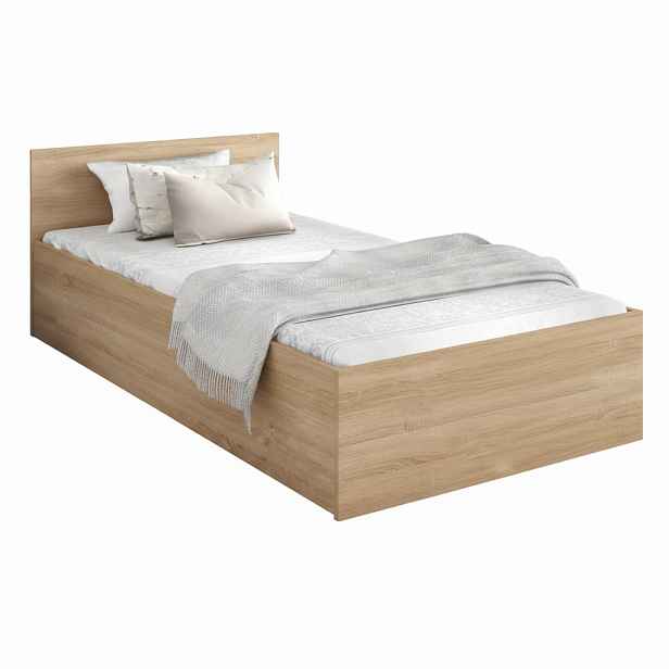Elvisia Postel DESA s roštem | 90 x 200 cm Barva: dub sonoma