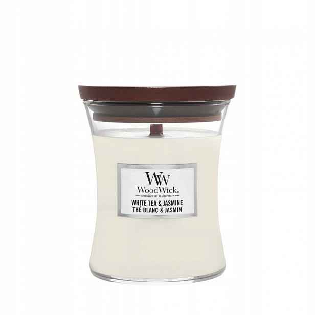 WoodWick svíčka White Tea & Jasmine 275 g