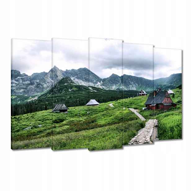 Obrazy 150x95 Tatry Hala Gąsienicowa