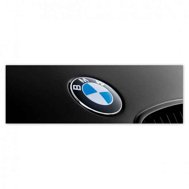 Fototapety 200x66 Známka Bmw na kapotě