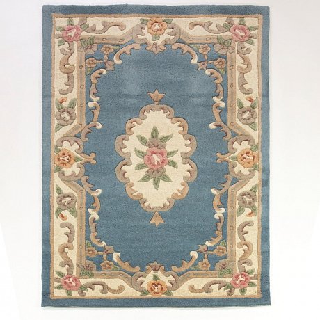 Koberec z vlny Flair Rugs Aubusson Blue, 120 x 170 cm